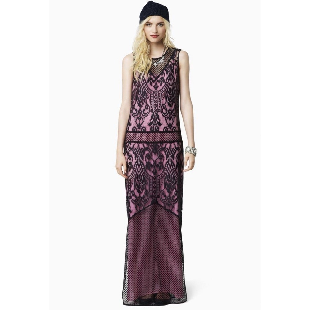NEW Juicy Couture Victorian Lace Maxi Dress Size 14 Vogue 2013 Fashion‎ Show